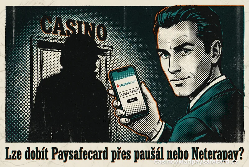 Lze dobít Paysafecard přes paušál nebo Neterapay?