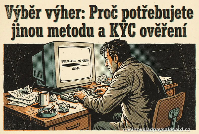 Výběr výher: Proč potřebujete jinou metodu a KYC ověření